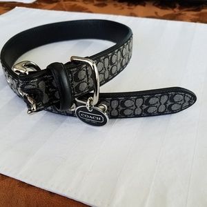 COACH dog collar - brand new